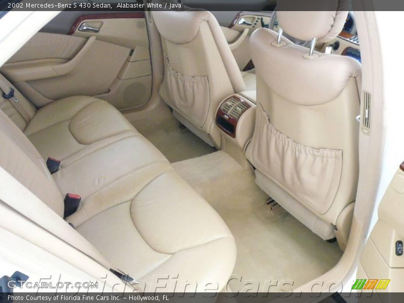 Alabaster White / Java 2002 Mercedes-Benz S 430 Sedan