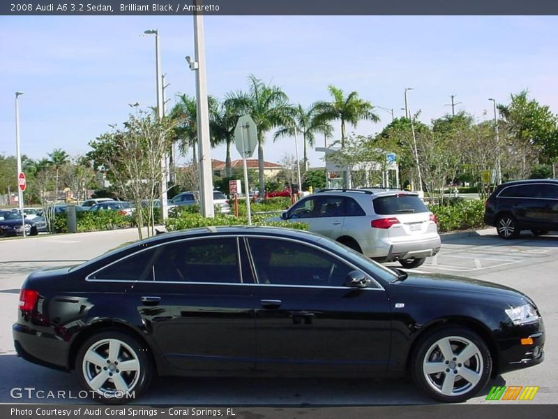 Brilliant Black / Amaretto 2008 Audi A6 3.2 Sedan
