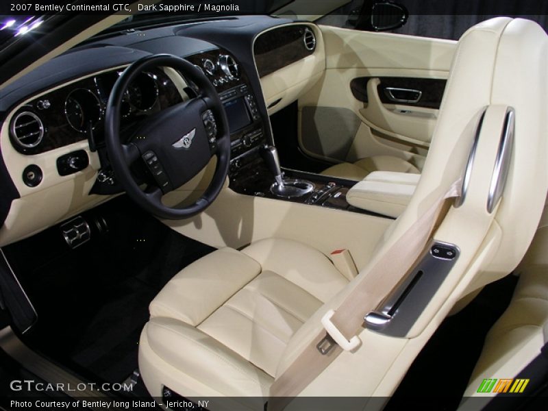 Dark Sapphire / Magnolia 2007 Bentley Continental GTC