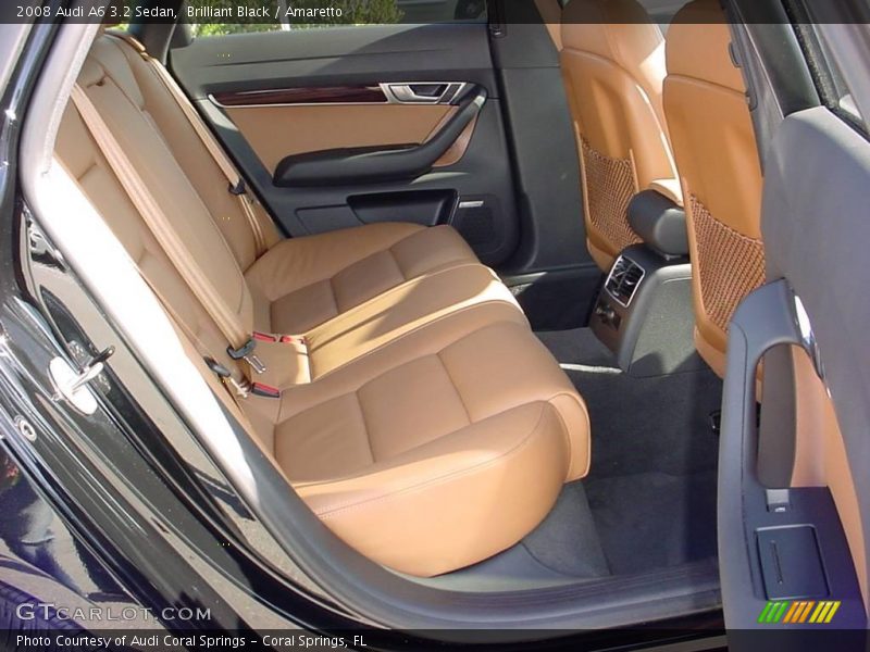 Brilliant Black / Amaretto 2008 Audi A6 3.2 Sedan