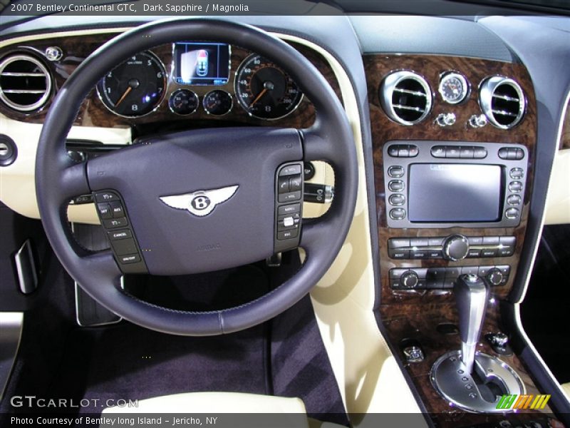 Dark Sapphire / Magnolia 2007 Bentley Continental GTC