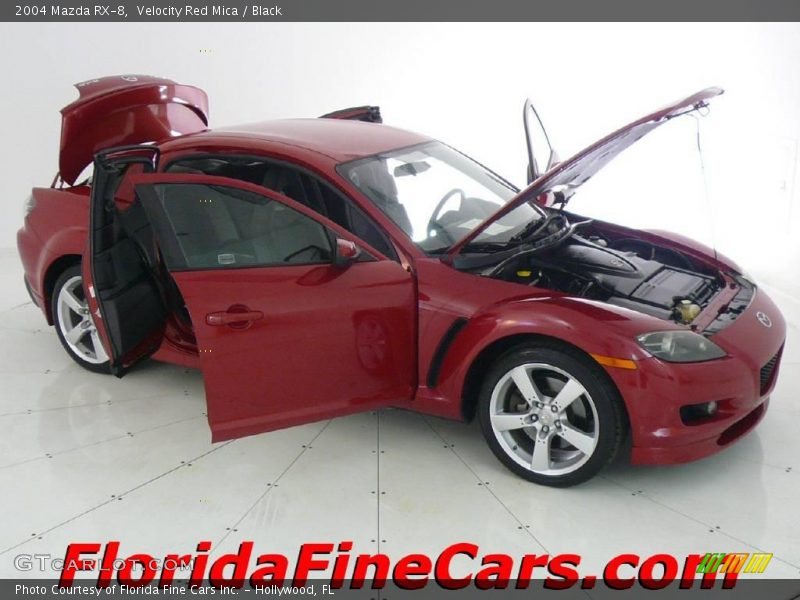 Velocity Red Mica / Black 2004 Mazda RX-8