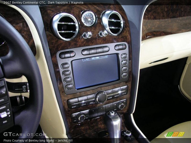 Dark Sapphire / Magnolia 2007 Bentley Continental GTC