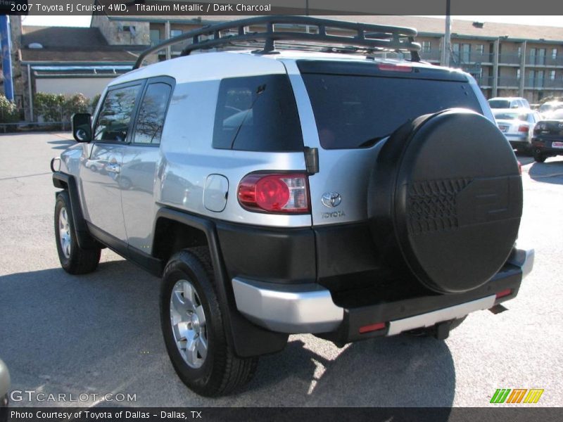 Titanium Metallic / Dark Charcoal 2007 Toyota FJ Cruiser 4WD