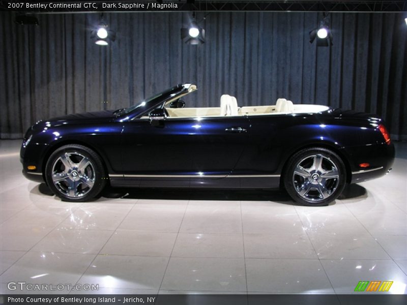 Dark Sapphire / Magnolia 2007 Bentley Continental GTC