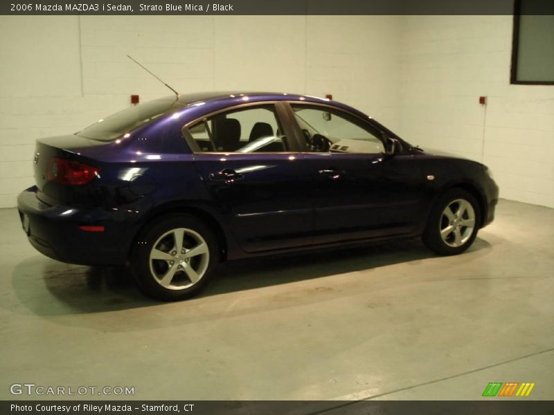Strato Blue Mica / Black 2006 Mazda MAZDA3 i Sedan