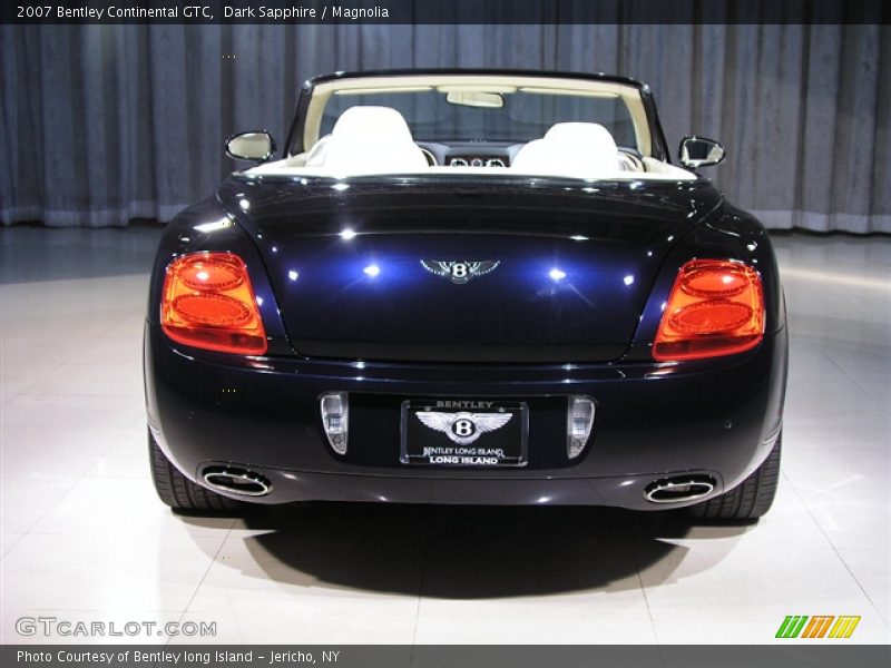Dark Sapphire / Magnolia 2007 Bentley Continental GTC