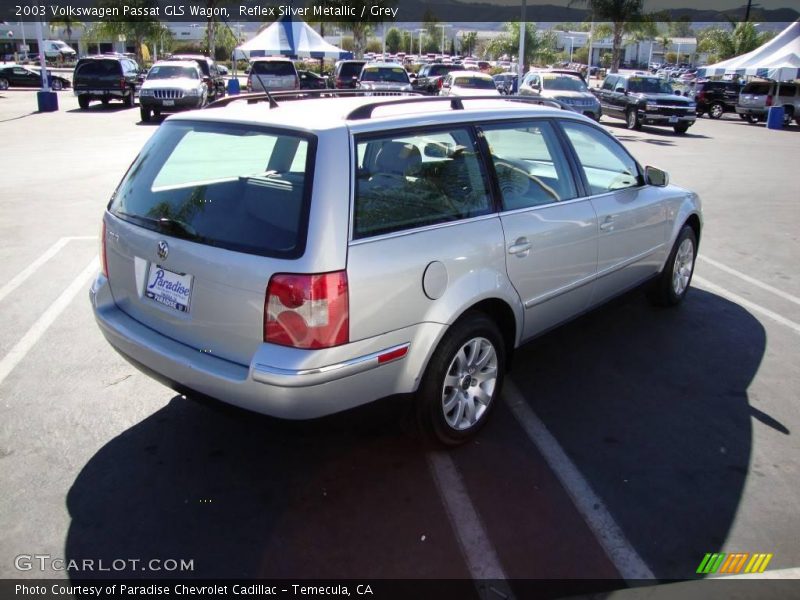 Reflex Silver Metallic / Grey 2003 Volkswagen Passat GLS Wagon