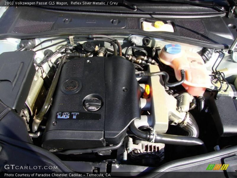 Reflex Silver Metallic / Grey 2003 Volkswagen Passat GLS Wagon