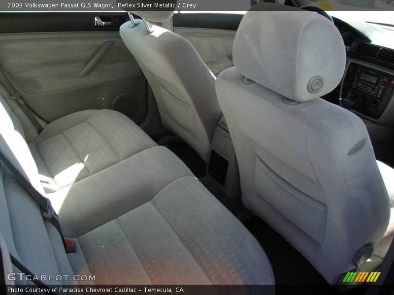 Reflex Silver Metallic / Grey 2003 Volkswagen Passat GLS Wagon