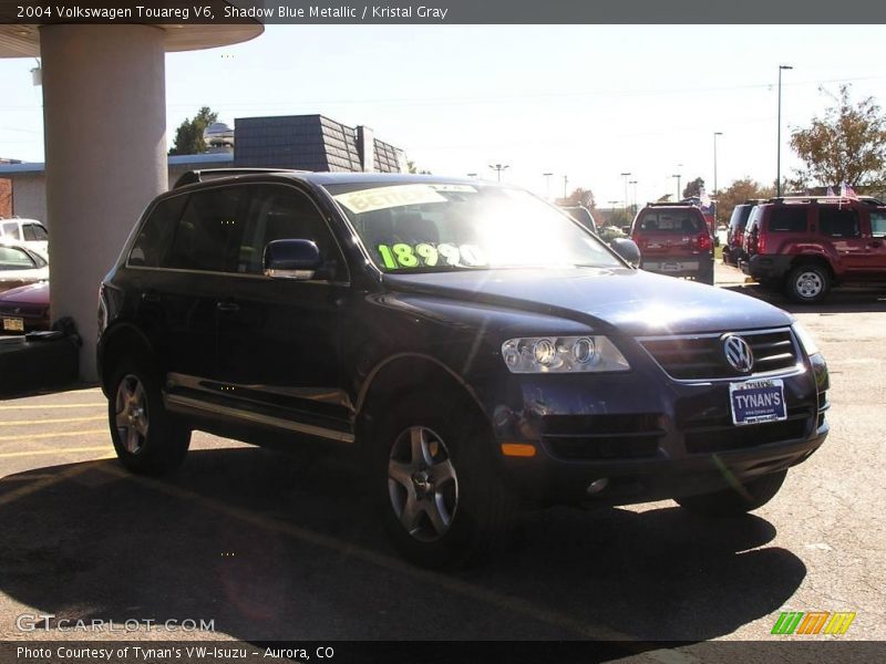 Shadow Blue Metallic / Kristal Gray 2004 Volkswagen Touareg V6