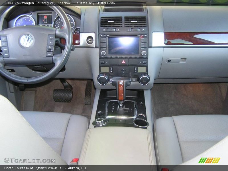 Shadow Blue Metallic / Kristal Gray 2004 Volkswagen Touareg V6