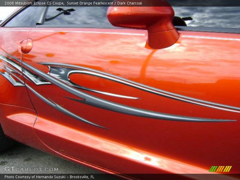 Sunset Orange Pearlescent / Dark Charcoal 2006 Mitsubishi Eclipse GS Coupe