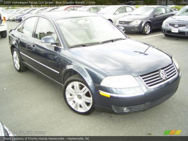 Blue Graphite Metallic / Grey 2005 Volkswagen Passat GLX Sedan