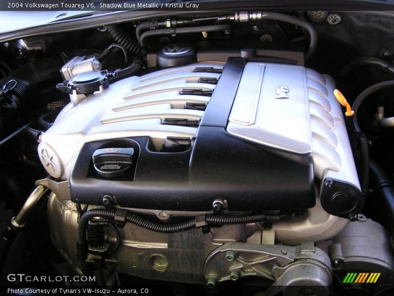 Shadow Blue Metallic / Kristal Gray 2004 Volkswagen Touareg V6