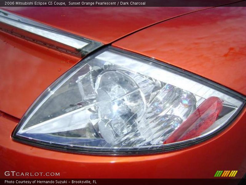 Sunset Orange Pearlescent / Dark Charcoal 2006 Mitsubishi Eclipse GS Coupe