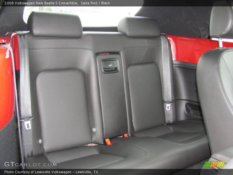 Salsa Red / Black 2008 Volkswagen New Beetle S Convertible