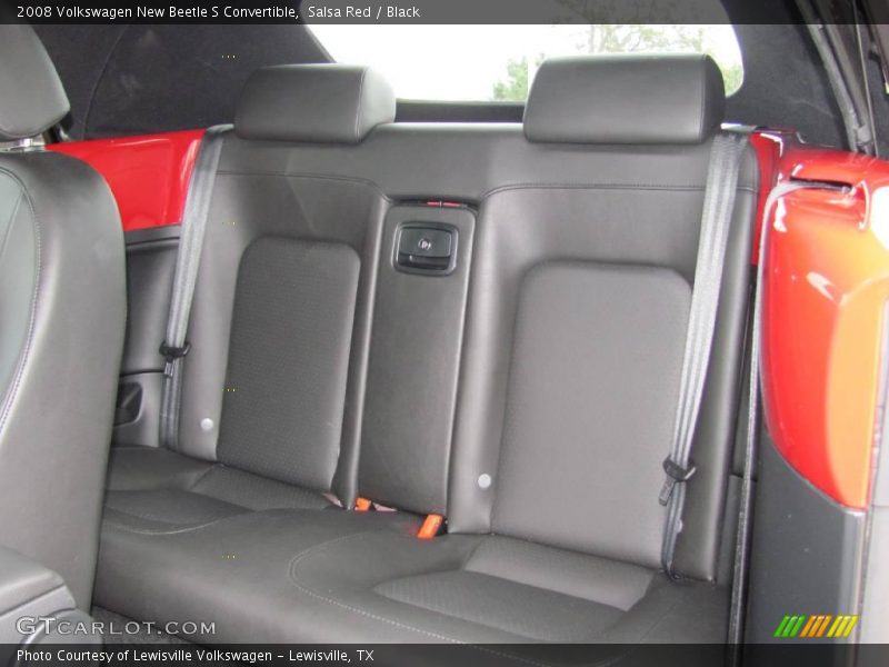 Salsa Red / Black 2008 Volkswagen New Beetle S Convertible
