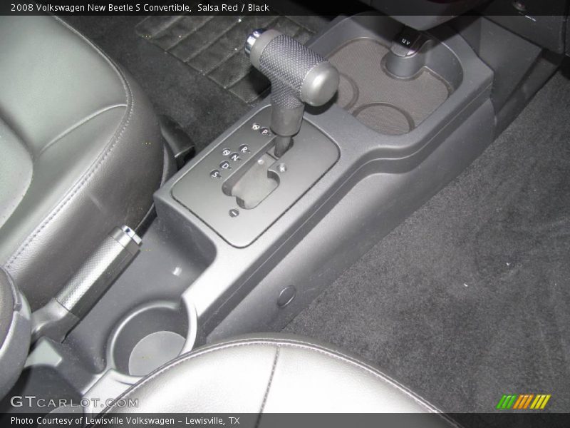 Salsa Red / Black 2008 Volkswagen New Beetle S Convertible