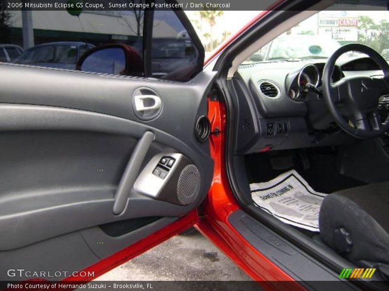 Sunset Orange Pearlescent / Dark Charcoal 2006 Mitsubishi Eclipse GS Coupe