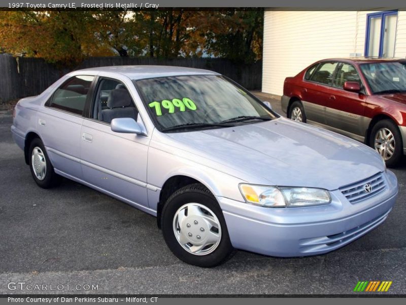 Frosted Iris Metallic / Gray 1997 Toyota Camry LE
