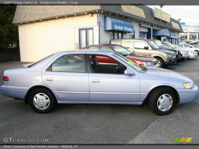 Frosted Iris Metallic / Gray 1997 Toyota Camry LE