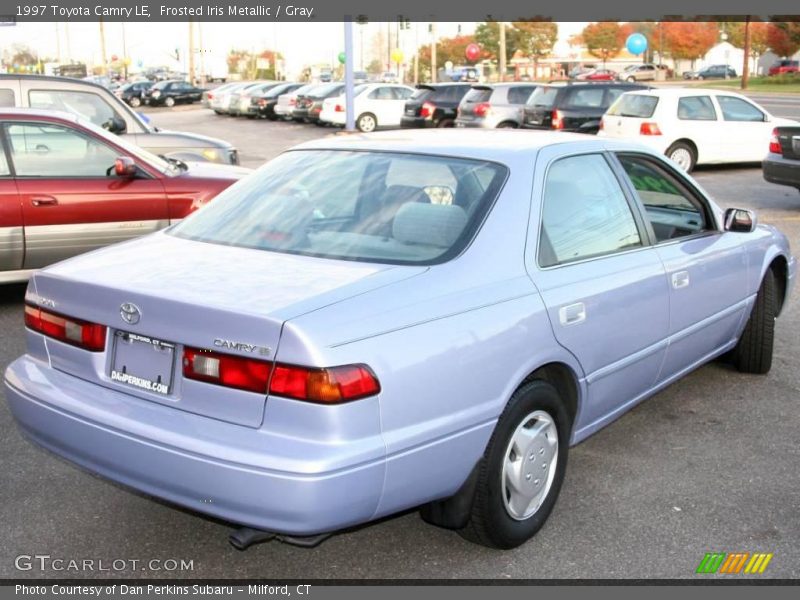 Frosted Iris Metallic / Gray 1997 Toyota Camry LE