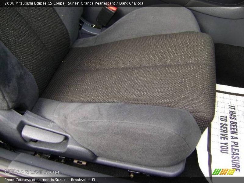 Sunset Orange Pearlescent / Dark Charcoal 2006 Mitsubishi Eclipse GS Coupe