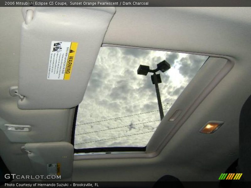 Sunset Orange Pearlescent / Dark Charcoal 2006 Mitsubishi Eclipse GS Coupe
