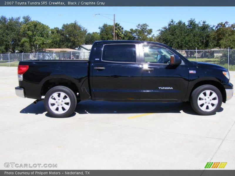 Black / Graphite Gray 2007 Toyota Tundra SR5 CrewMax