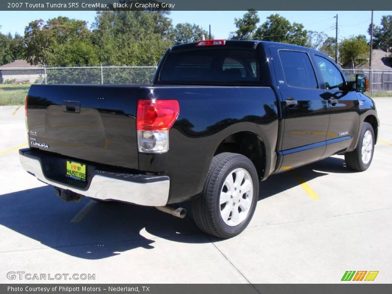Black / Graphite Gray 2007 Toyota Tundra SR5 CrewMax