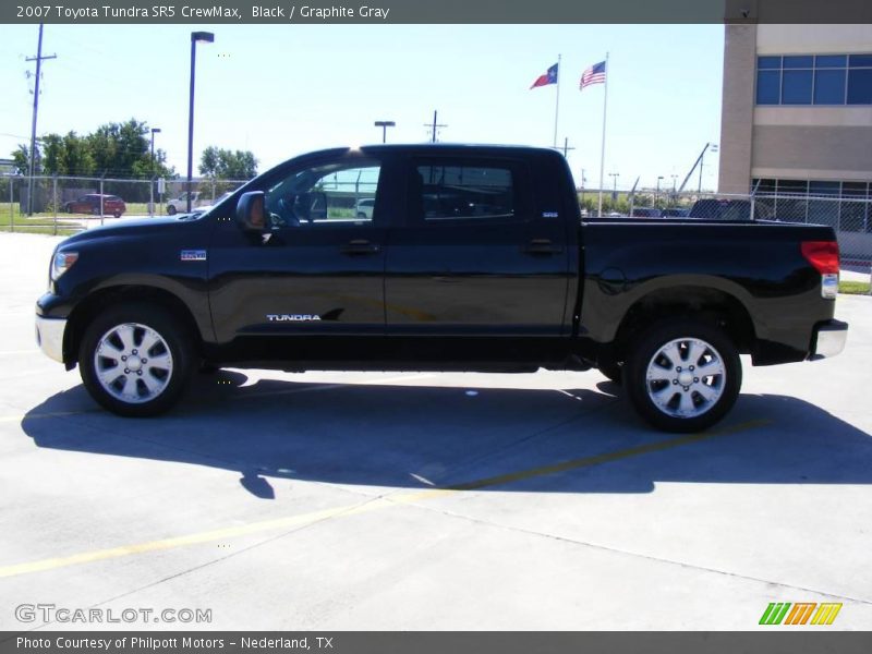 Black / Graphite Gray 2007 Toyota Tundra SR5 CrewMax