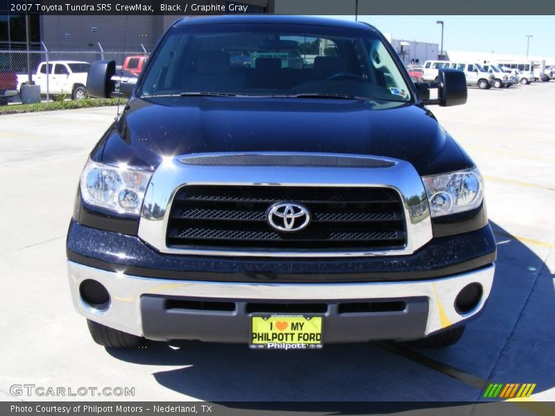 Black / Graphite Gray 2007 Toyota Tundra SR5 CrewMax