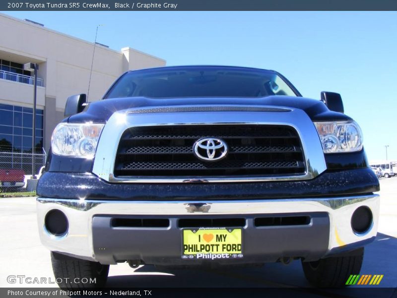 Black / Graphite Gray 2007 Toyota Tundra SR5 CrewMax