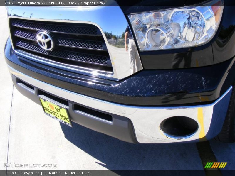 Black / Graphite Gray 2007 Toyota Tundra SR5 CrewMax