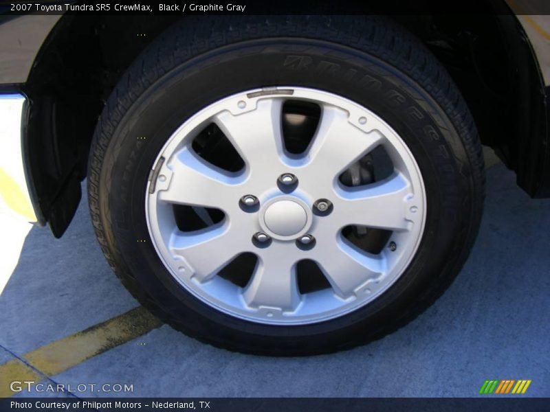 Black / Graphite Gray 2007 Toyota Tundra SR5 CrewMax