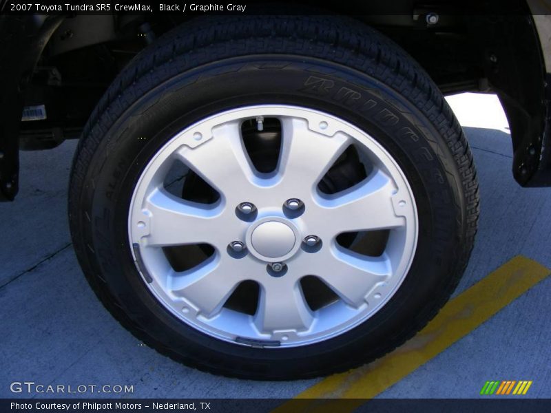 Black / Graphite Gray 2007 Toyota Tundra SR5 CrewMax