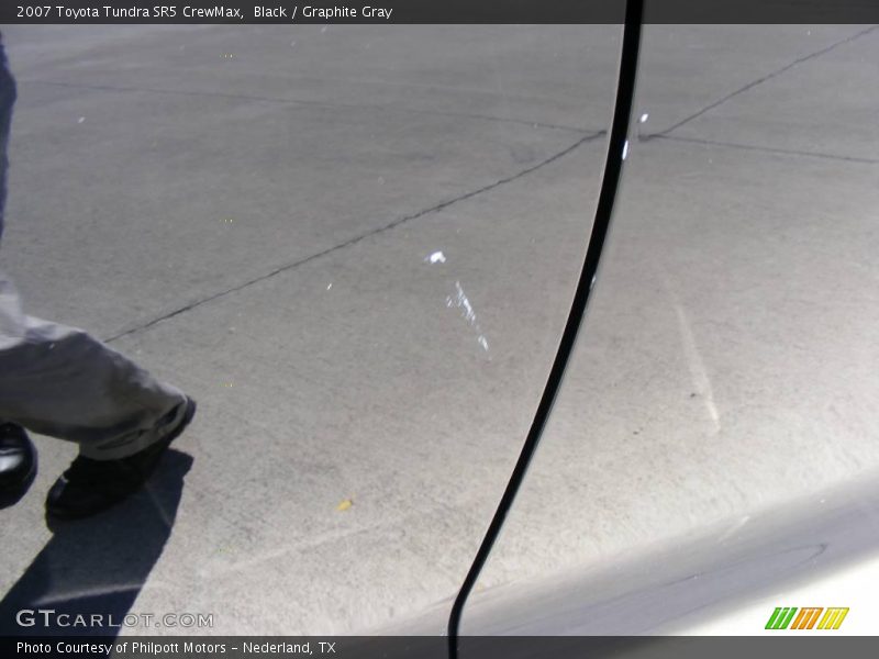 Black / Graphite Gray 2007 Toyota Tundra SR5 CrewMax