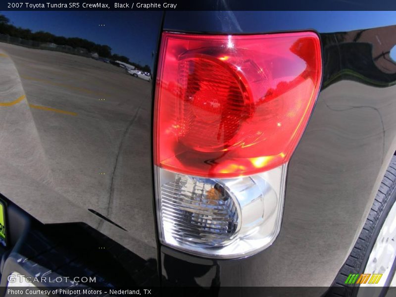 Black / Graphite Gray 2007 Toyota Tundra SR5 CrewMax