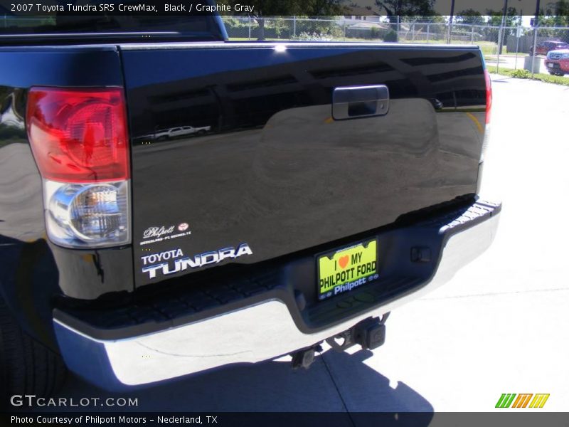 Black / Graphite Gray 2007 Toyota Tundra SR5 CrewMax