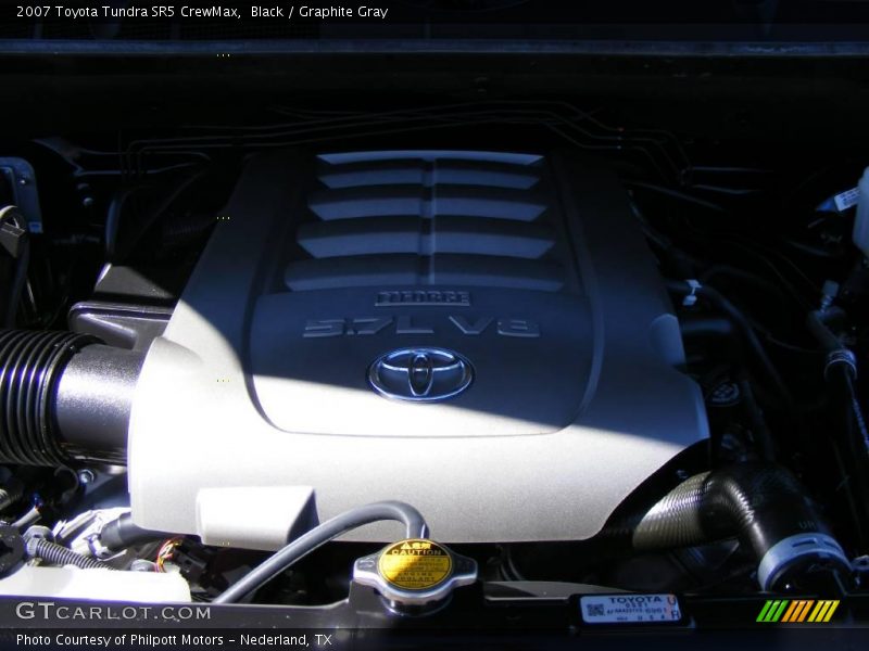 Black / Graphite Gray 2007 Toyota Tundra SR5 CrewMax