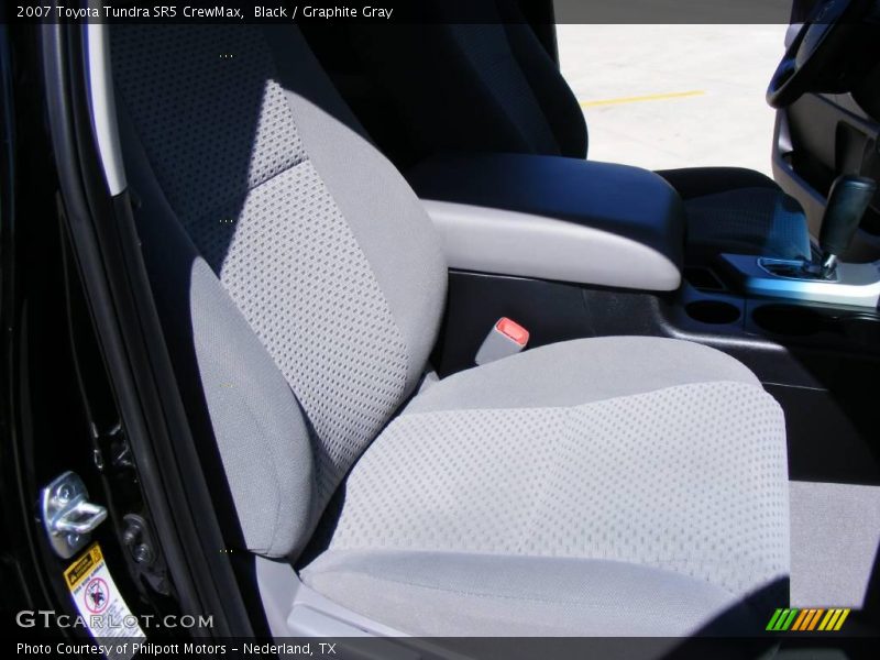 Black / Graphite Gray 2007 Toyota Tundra SR5 CrewMax