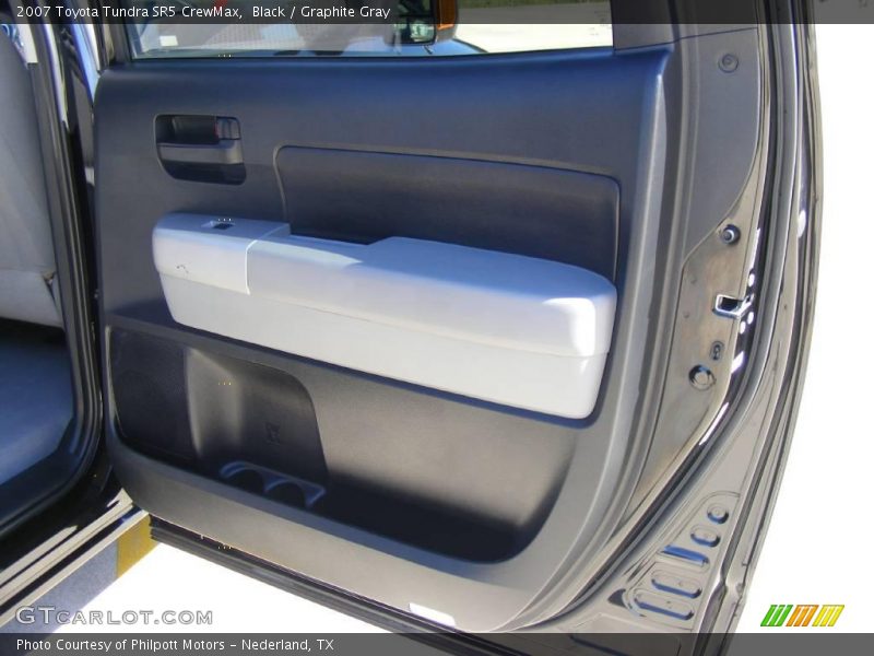 Black / Graphite Gray 2007 Toyota Tundra SR5 CrewMax