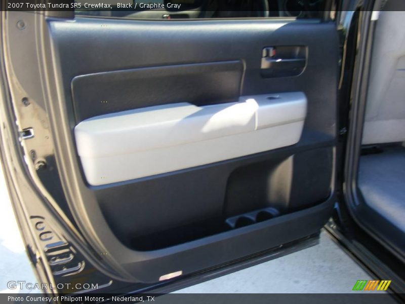 Black / Graphite Gray 2007 Toyota Tundra SR5 CrewMax