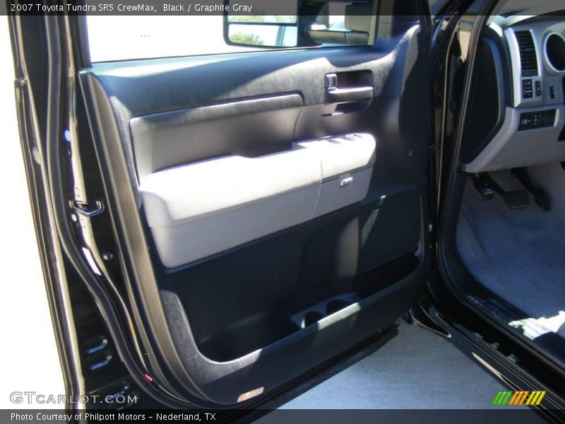 Black / Graphite Gray 2007 Toyota Tundra SR5 CrewMax