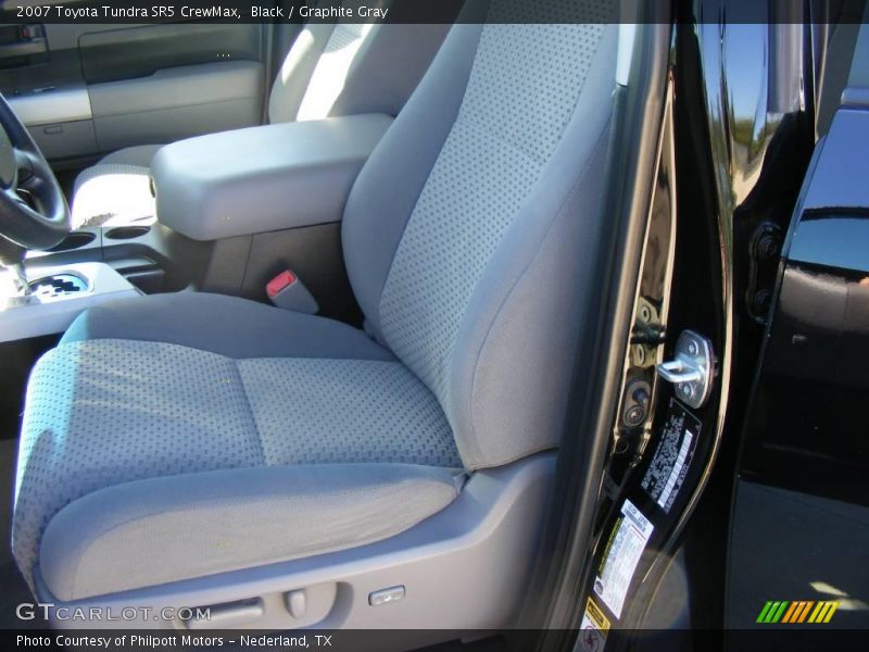 Black / Graphite Gray 2007 Toyota Tundra SR5 CrewMax