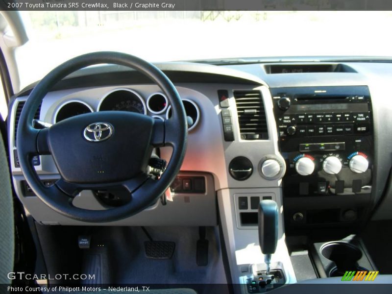 Black / Graphite Gray 2007 Toyota Tundra SR5 CrewMax