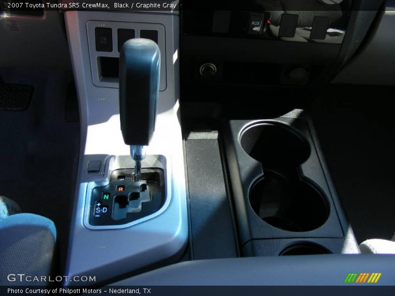 Black / Graphite Gray 2007 Toyota Tundra SR5 CrewMax