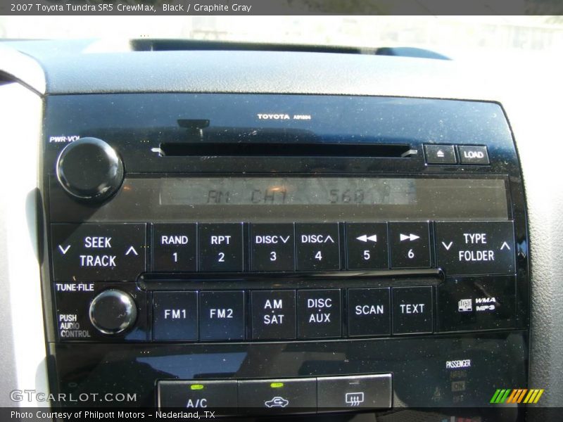 Black / Graphite Gray 2007 Toyota Tundra SR5 CrewMax
