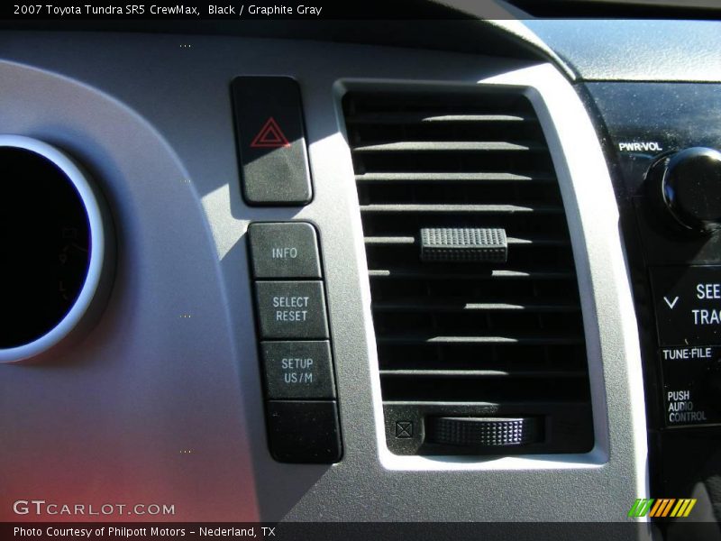 Black / Graphite Gray 2007 Toyota Tundra SR5 CrewMax
